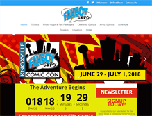 Tablet Screenshot of fanboyexpo.com